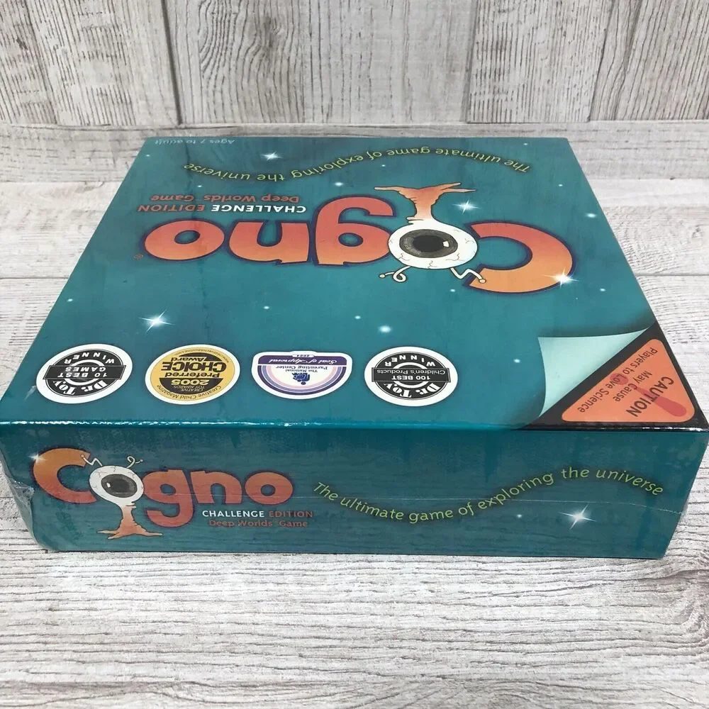 Cogno Deep Worlds challenge edition family Board Game New Sealed in Box